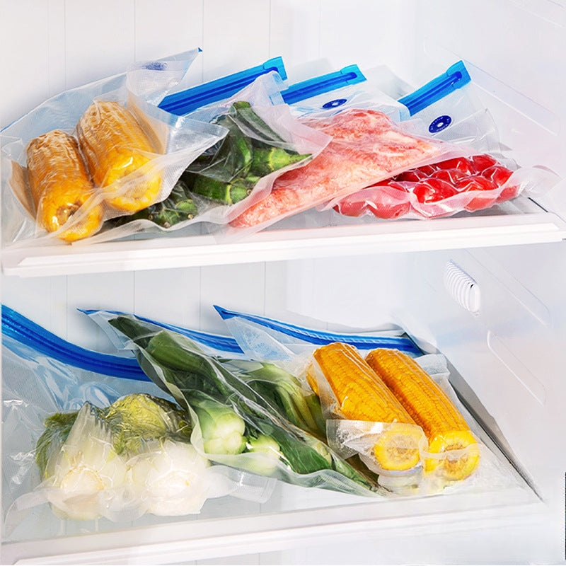 Pack de 6 sachets hermétiques de taille moyenne réutilisables