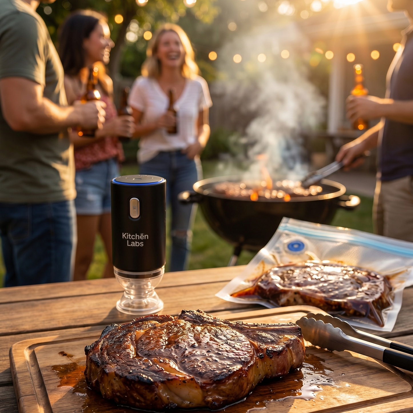 SealGo™ Vacuümsealer voor BBQ & Vlees Liefhebbers